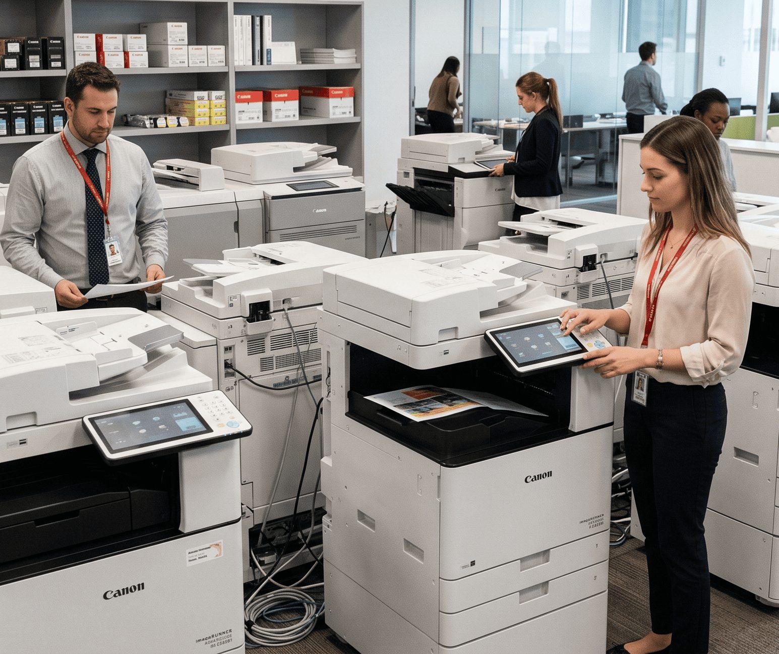 Photocopieur cabinet libéral : ce que notaires, avocats et experts-comptables doivent vérifier avant de signer