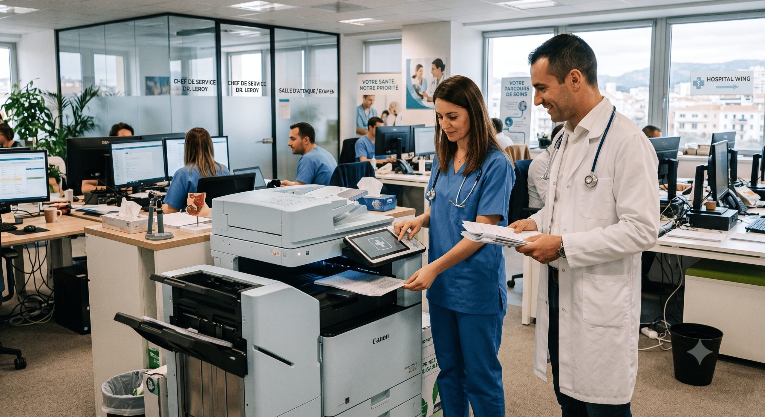 Photocopieur cabinet médical : confidentialité patient, secret médical et RGPD
